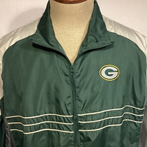 Reebok Green Bay Packers Men’s Windbreaker size XL - Picture 2 of 9